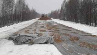 Продолжается реконструкция дороги Плоски-Прилуки